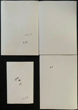 Load image into Gallery viewer, 1963 Portland Buckaroos Team Issued Player Photo Lot x4 WHL Hockey Vintage