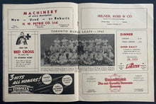Load image into Gallery viewer, 1943 Vintage Minor League Baseball Program Toronto Maple Leafs Syracuse Chiefs