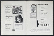 Load image into Gallery viewer, 1964 Beatles Live Music Concert UK Tour Program + Vintage Ticket @ Bournemouth