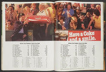 Load image into Gallery viewer, 1981 Louisiana Superdome Super Bowl XV Program Raiders vs Eagles NFL Football