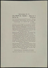 Load image into Gallery viewer, 1936 Winter Olympics Photo Hockey Team Canada Portarthur Bear Cats German Issue