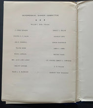 Load image into Gallery viewer, 1961 US Olympic Association Quadrennial Dinner Program John F. Kennedy Historic