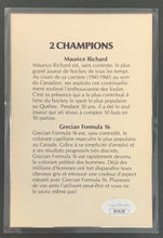 Load image into Gallery viewer, Maurice Richard Hockey Hall Of Fame Autographed Postcard Montreal Canadiens JSA