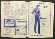 Load image into Gallery viewer, 1982 Knoxville Blue Jays Baseball Program Bill Meyer Stadium Southern League