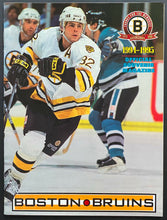 Load image into Gallery viewer, 1995 Boston Bruins vs Ottawa Senators Final Regular Season Game Lot Brochure ++