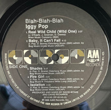 Load image into Gallery viewer, Iggy Pop Signed Blah Blah Blah Record Sleeve Very Large Autograph Rock Music JSA