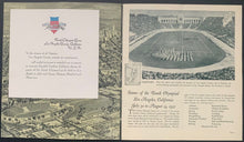 Load image into Gallery viewer, 1932 Los Angeles Summer Olympics Travel Brochure Vintage Sports Historical