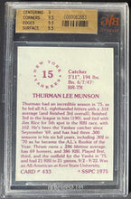 Load image into Gallery viewer, 1976 SSPC #433 Thurman Munson MLB Baseball Card New York Yankees Beckett 9.5