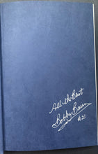Load image into Gallery viewer, 2000 Bobby Baun Autographed Lowering The Boom Hard Cover Book Signed NHL Hockey