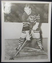 Load image into Gallery viewer, 1947 NHL Chicago Blackhawks Bob Goldham Black Hawks Photo 8x10 Vintage Hockey
