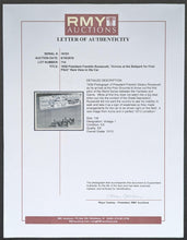 Load image into Gallery viewer, 1936 President Roosevelt First Pitch World Series Polo Grounds Press Photo LOA