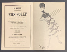 Load image into Gallery viewer, 1969-70 Hair Rock Musical Royal Alexandra Theatre x3 Items Broadside + Program +