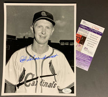Load image into Gallery viewer, Red Schoendienst Autographed Signed Baseball Photo St. Louis Cardinals JSA