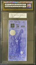 Load image into Gallery viewer, 2002 Olympic Men Hockey Gold Medal Game Canada USA Salt Lake City Authenticated