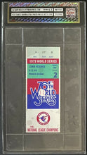 Load image into Gallery viewer, 1979 World Series Game 2 Ticket Baltimore Orioles vs Pittsburgh Pirates