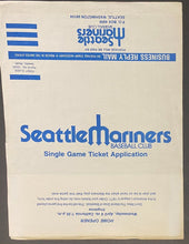 Load image into Gallery viewer, 1977 MLB Seattle Mariners 1st Baseball Game Program + Ticket + Certificate +More