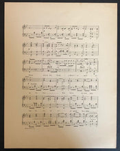 Load image into Gallery viewer, 1904 Husky Hans Sheet Music Honus Wagner Pittsburgh Pirates Baseball MLB Vintage