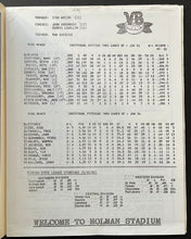 Load image into Gallery viewer, 1986 Winter Haven Red Sox vs Vero Beach Dodgers Baseball Program Juan Guzman