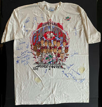 Load image into Gallery viewer, 1990 Cincinnati Reds World Series Team Signed Autographed Shirt x22 Players