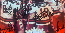 Load image into Gallery viewer, 1980 Lake Placid Winter Olympics US Hockey Gold Medal Team Signed Wheaties Box
