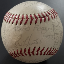 Load image into Gallery viewer, 1977 Texas Rangers Team Signed Autographed American League Baseball x25 Ellis