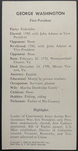 Load image into Gallery viewer, 1962 US Presidents I.D. Card Set + 1964 Kennedy + Johnson Identification Cards