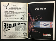 Load image into Gallery viewer, 1993 Nolan Ryan Autographed Texas Rangers MLB Baseball Farewell Program JSA COA