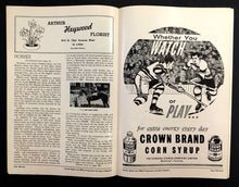 Load image into Gallery viewer, 1959 Maple Leaf Gardens NHL Hockey Program VTG Leafs vs Rangers Bert Olmstead