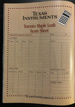 Load image into Gallery viewer, 1985 NHL Hockey Maple Leaf Gardens Program Toronto Leafs Bruins + Ticket Stub