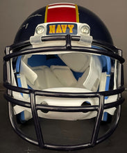 Load image into Gallery viewer, Roger Staubach Autographed U.S. Navy Schutt Mini Helmet Signed NCAA Fanatics