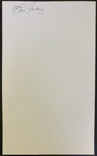 Load image into Gallery viewer, 2008 New York Yankees Original Final Game Lineup Card Signed Dave Trembley LOA