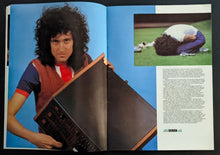 Load image into Gallery viewer, 1982 Queen European Tour Concert Program Freddie Mercury Vintage Music