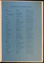 Load image into Gallery viewer, 1966 University Of Toronto Canada Hockey Banquet Program Varsity Blues