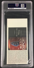 Load image into Gallery viewer, 1998 Toronto Maple Leafs Hockey Ticket Memories & Dreams Max Bentley NHL PSA 5