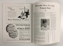 Load image into Gallery viewer, 1941 World Series Baseball Program HOF Joe Gordon Signed Autographed JSA LOA