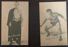Load image into Gallery viewer, 8 Different Vintage 1940-1960 Exhibit Cards Historical Sports B&W Photos