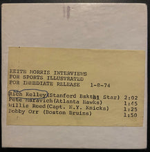Load image into Gallery viewer, 1974 Sports Illustrated Reel Tape Interview Bobby Orr Pete Maravich Willis Reed