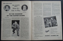 Load image into Gallery viewer, 1958 Hockey Pictorial Magazine Autographed By Eddie Litzenberger Blackhawks NHL
