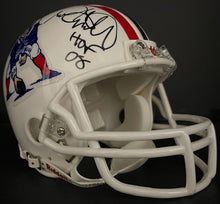 Load image into Gallery viewer, Andre Tippett Autographed New England Patriots Signed Football Mini Helmet PSA