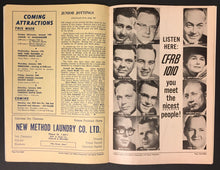 Load image into Gallery viewer, 1962 Maple Leaf Gardens NHL Hockey Program Toronto vs Detroit Red Wings Stewart