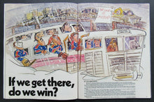 Load image into Gallery viewer, 1975 Omni Coliseum Rare NHL Hockey Program Atlanta Flames vs Montreal Canadiens