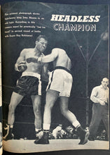 Load image into Gallery viewer, 1953 Boxing Life Magazine March Issue Rocky Marciano Front Cover Feature