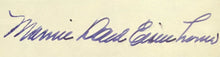 Load image into Gallery viewer, Signed Photo Dwight Mamie Eisenhower Autographed By Mamie W/ White House Letter