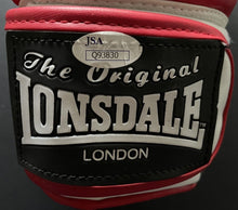 Load image into Gallery viewer, Jake LaMotta Signed Lonsdale Boxing Glove Raging Bull Autographed JSA COA