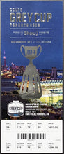 Load image into Gallery viewer, 2016 Grey Cup CFL Football Ticket + Envelope BMO Field Redblacks v Stampeders