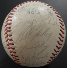 Load image into Gallery viewer, 1977 Texas Rangers Team Signed Autographed American League Baseball x25 Ellis