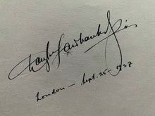 Load image into Gallery viewer, Vintage Douglas Fairbanks Jr. Signed Autographed Album Page Actor Celebrity