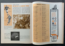 Load image into Gallery viewer, 1966 NFL Memorial Stadium Football Program Baltimore Colts v San Francisco 49ers