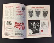 Load image into Gallery viewer, 1978 Montreal Expos Spring Training Baseball MLB Vs Minnesota Twins Plus Ticket