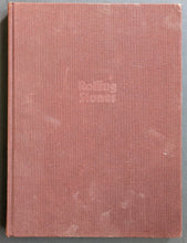 Load image into Gallery viewer, 1972 Rolling Stones Specially Bound Hardcover Book Limited Edition Rock & Roll